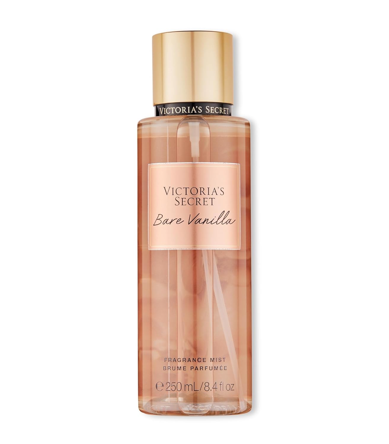 Victoria's Secret Bare Vanilla Body Spray for Women, Notes of Whipped Vanilla and Soft Cashmere, Bare Vanilla Collection (8.4 oz)