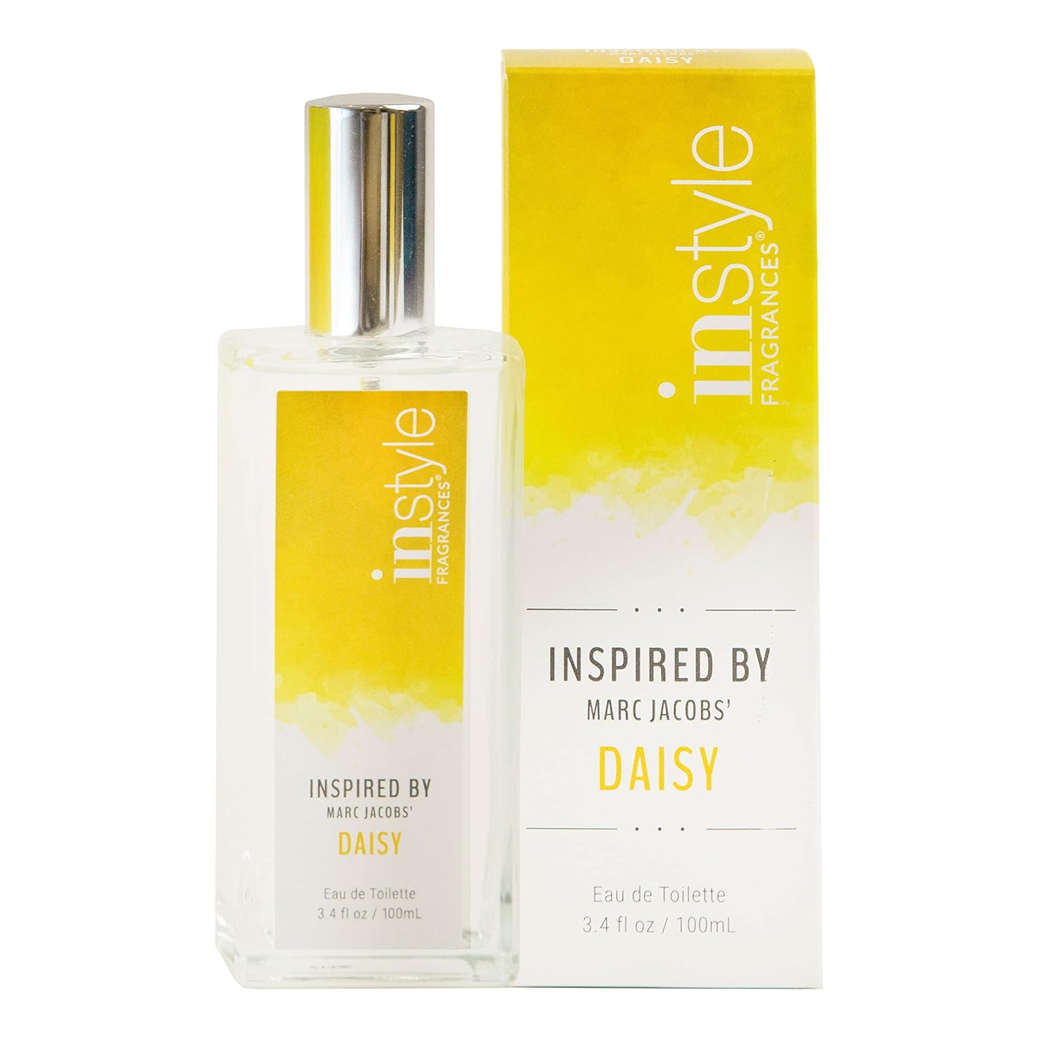 Instyle Fragrances | Inspired by Marc Jacobs' Daisy | Women’s Eau de Toilette | Vegan, Paraben & Phthalate Free | Never Tested on Animals | 3.4 Fl Oz