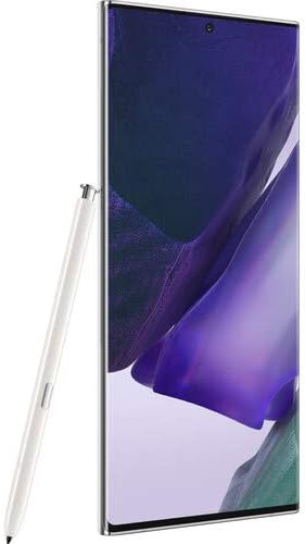 SAMSUNG Galaxy Note 20 Ultra 5G, Factory Unlocked, 128GB, S Pen Included, 6.9” Infinity-O Display Screen, Long Battery Life, US Version, Mystic White