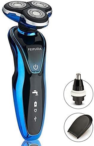 Electric Razor for Men Rotary Shavers Electric Shaver Waterproof Sideburns Trimmer Nose Trimmer