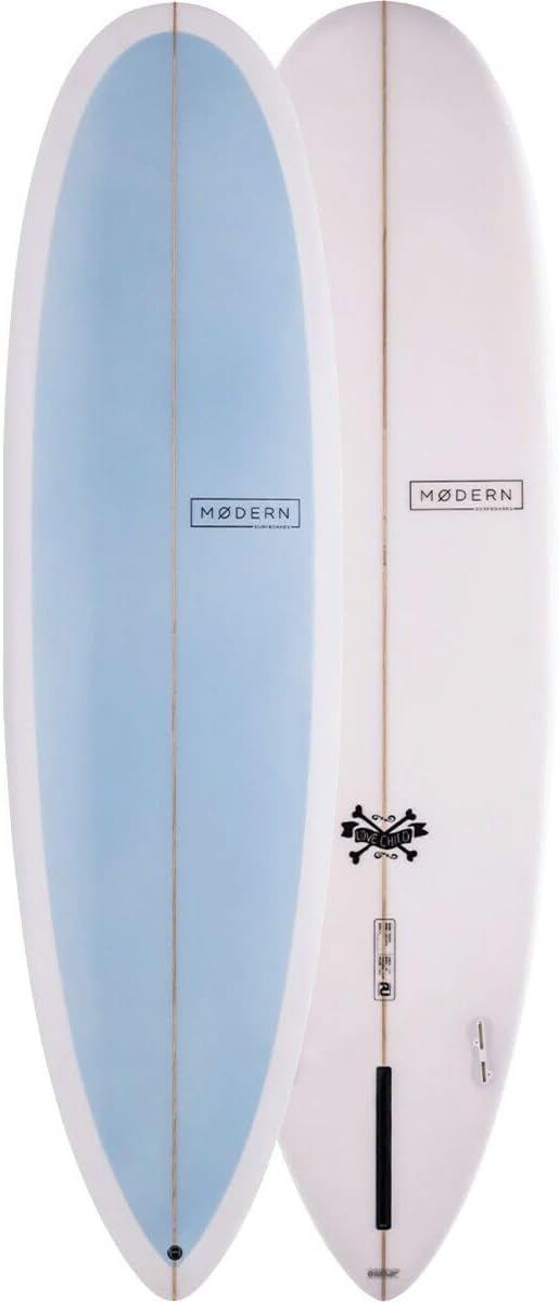 Modern Surfboards Love Child PU Surfboard, Sky Blue, 7ft