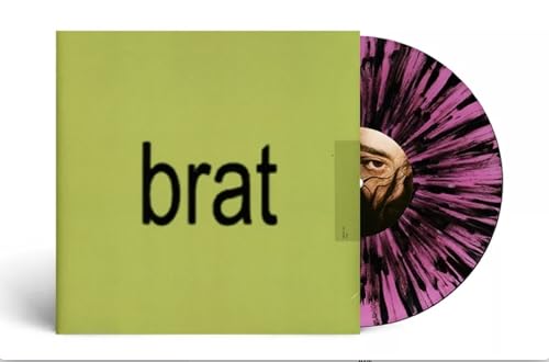 Brat Charli XcX Limited Pink & Black Splatter Edition