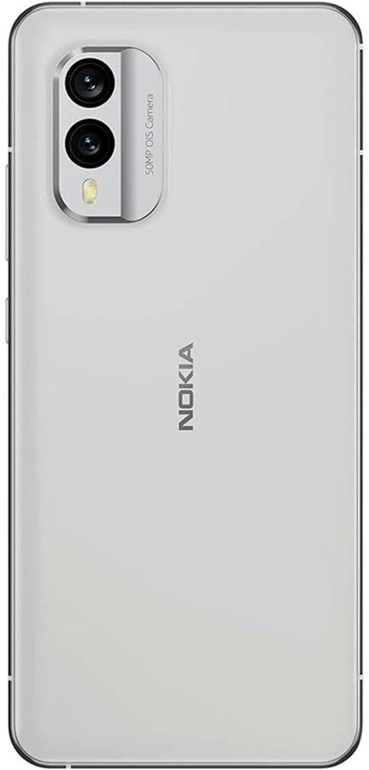 Nokia X30 5G Dual-Sim 256GB ROM + 8GB RAM (GSM only | No CDMA) Factory Unlocked 5G Smartphone (Ice White) - International Version