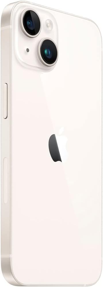 Apple iPhone 14, 256GB, Starlight - Unlocked (Renewed)