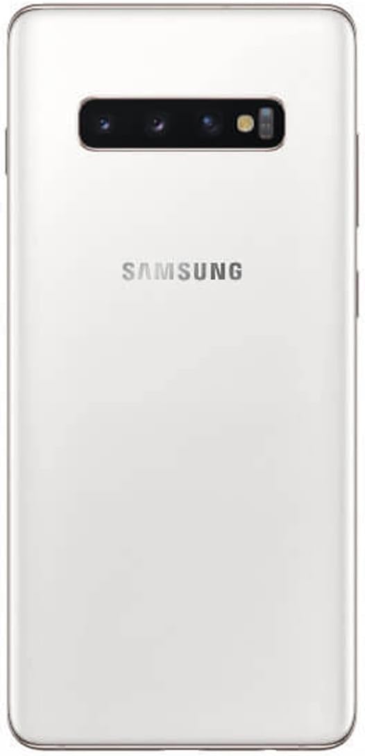 Samsung Galaxy S10+ Plus 1TB / 12GB RAM SM-G975F/DS Hybrid/Dual-SIM (GSM Only, No CDMA) Factory Unlocked 4G/LTE Smartphone - International Version No Warranty (Ceramic White)