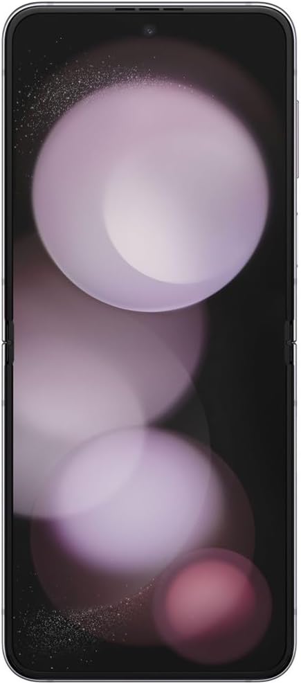 SAMSUNG Galaxy Z Flip 5 Cell Phone, Factory Unlocked Android Smartphone, 256GB, Compact, Foldable Design, US Version, 2023, Lavender (Renewed)