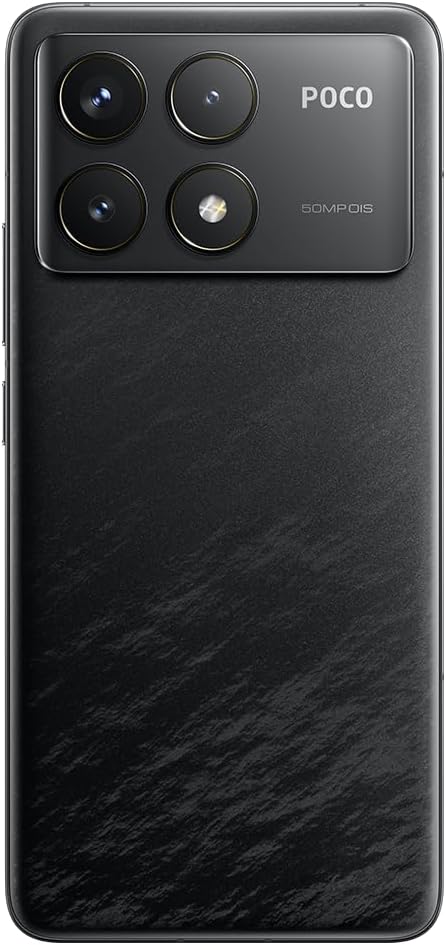 Xiaomi Poco F6 PRO 5G + 4G LTE 256GB + 12GB Global Version Unlocked 6.67" 120Hz 50Mp Triple Camera (Tmobile Mint Tello & Global) + (w/Fast Car 51W Bundle) (Black (Global ROM))