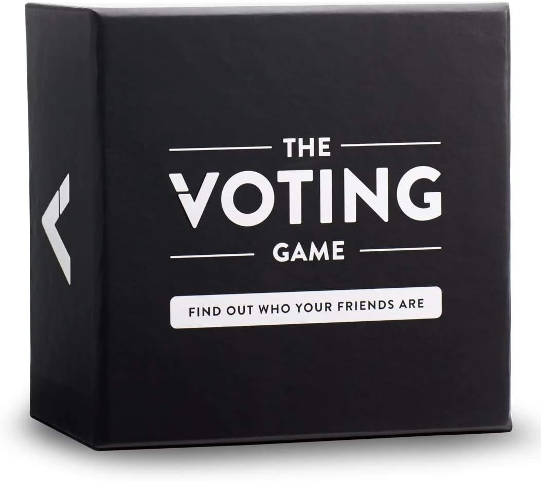 The Voting Game - The Hilarious Adult Party Card Game About Finding Out Who Your Friends are - Perfect for College Students, Fun Parties and Board Games Night with Your Group