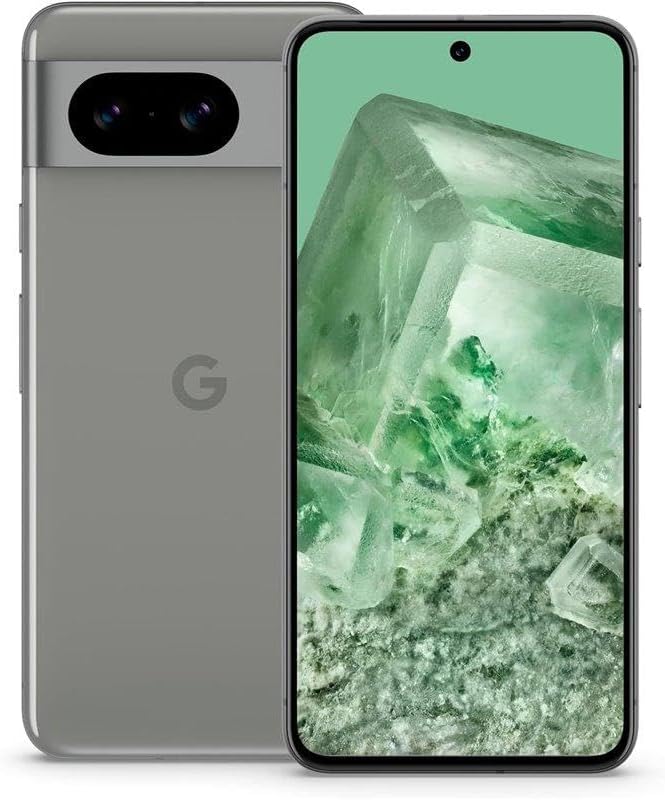 Google Pixel 8-128GB - Verizon Unlocked Android Smartphone with Advanced Pixel Camera- 24 Hour Battery and Powerful Security - Hazel- (Renewed)