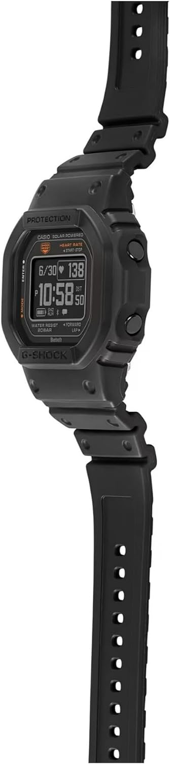 Casio Men's G-Shock Move DW-H5600 Series, Multisport (Run, Walking, Gym Workout), Heart Rate Watch, Quartz Solar Assisted Watch