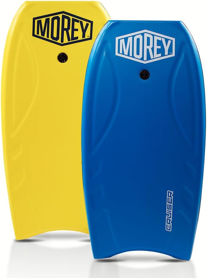 Morey Cruiser 42.5" Bodyboard | High Performance Bodyboards for All Skill Levels | Full Size 42.5 | Phuzion Core | Coil Leash | Hdpe Slick | Deck Contours | Crescent Tail