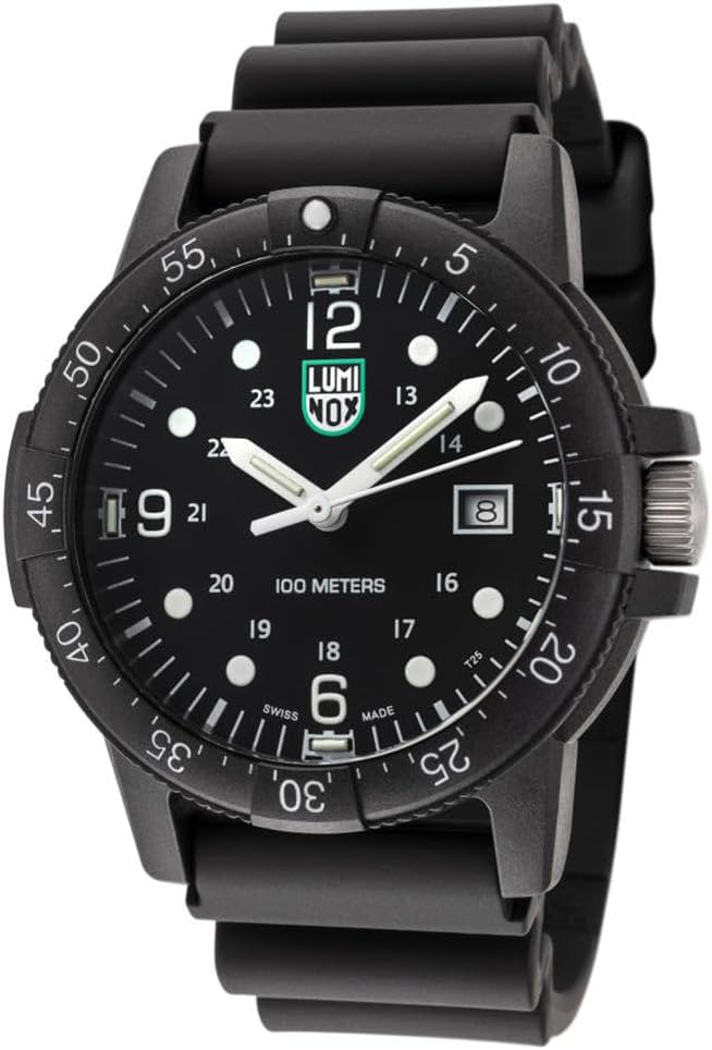 Luminox - G Sea Bass - Mens Watch 44 mm - Military Watch - Date Function - 100m Water Resistant- Mens Watches - Made in Switzerland