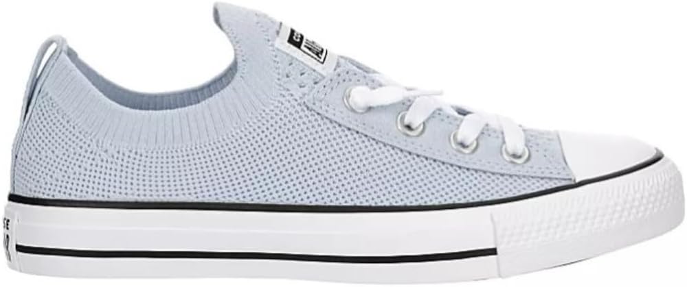 Converse Unisex Chuck Taylor All Star Shoreline Knit Sneaker - Lace up Closure Style - Light Blue White