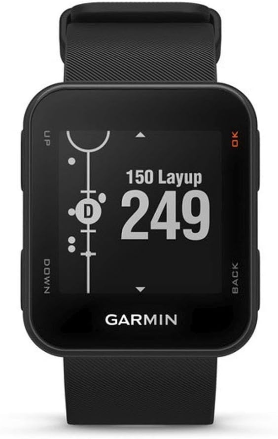 Garmin Approach S10 - Lightweight GPS Golf Watch, Black, 010-02028-00 (Renewed)