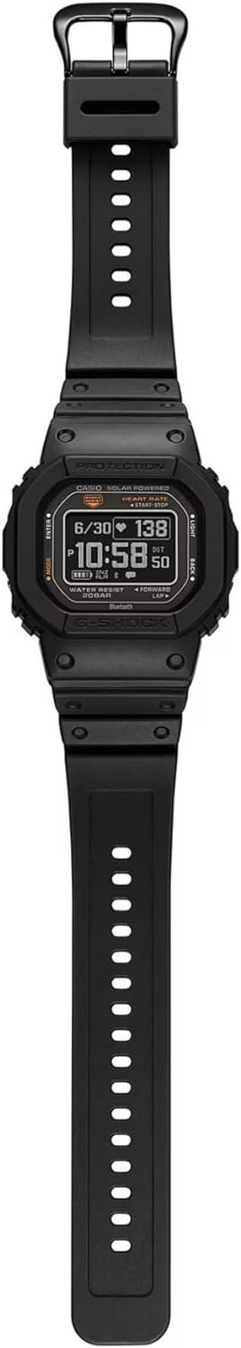 Casio Men's G-Shock Move DW-H5600 Series, Multisport (Run, Walking, Gym Workout), Heart Rate Watch, Quartz Solar Assisted Watch