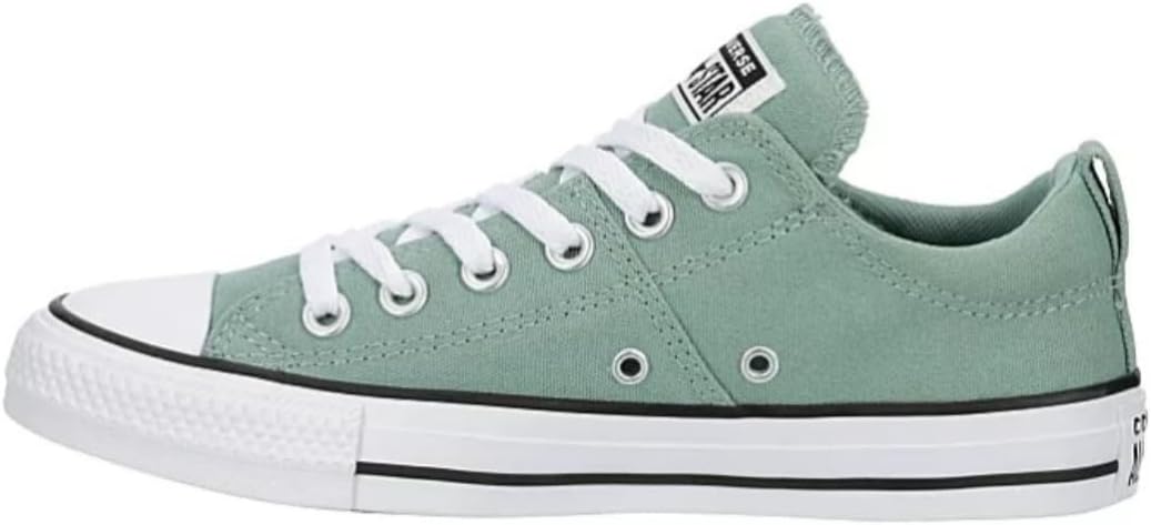 Converse Unisex Chuck Taylor All Star Madison Low Canvas Sneaker - Lace up Closure Style - Green White