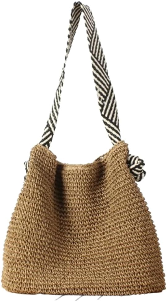 Straw Beach Bag Vintage Hobo Bags Crossbody Purse Shoulder Bag Tote Bag Women Travel Work Knot Summer Beach Bag 2024