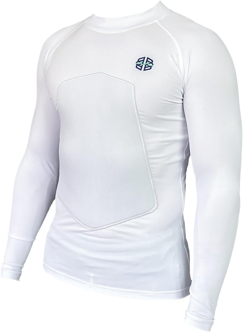 SPF 50+ 5mm Padded Rash Guard for Surfing, Boogie, Scuba