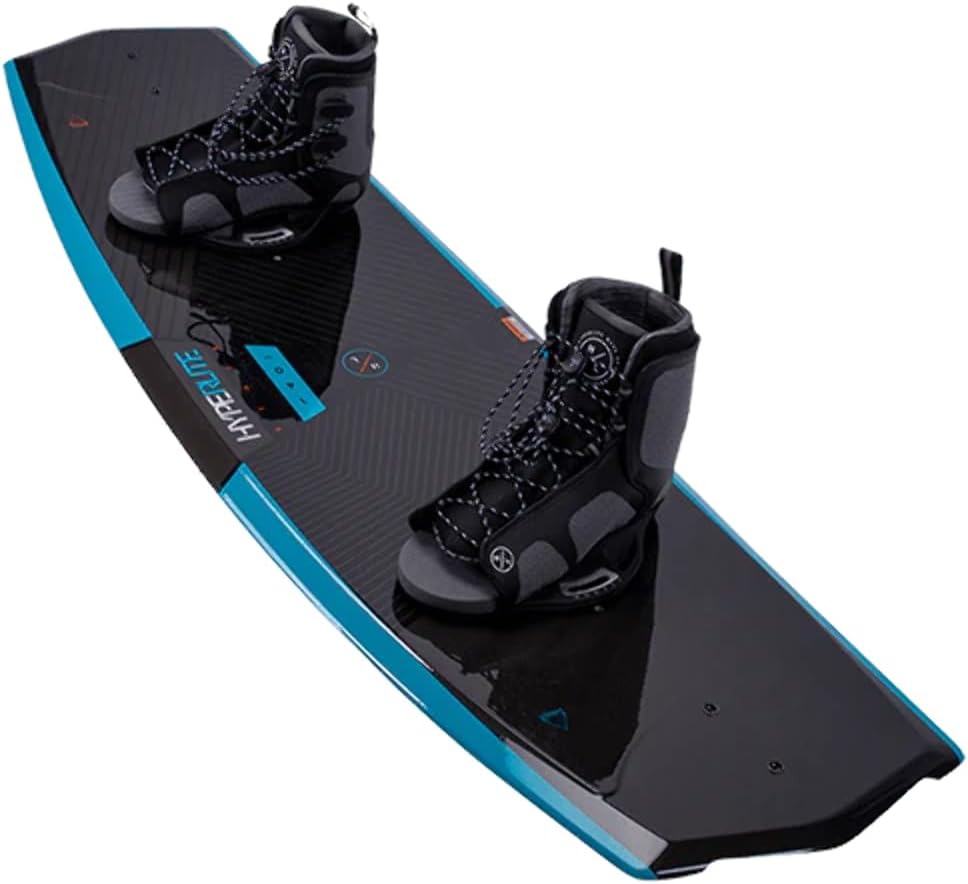 Hyperlite State 2.0 Mens Wakeboard 130 W/Remix Bindings Black/Blue (7-10.5)