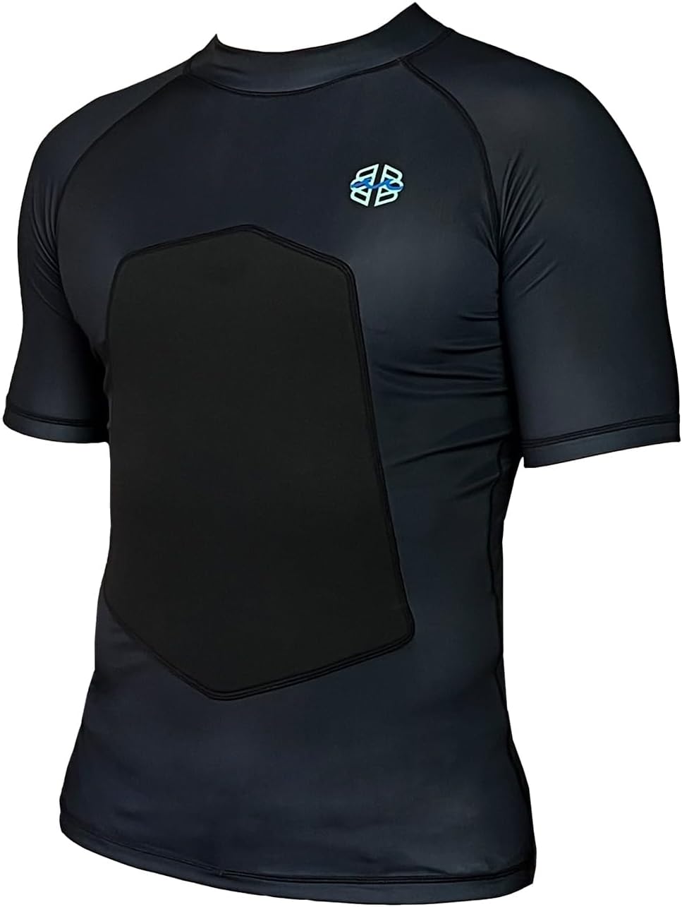 SPF 50+ 5mm Padded Rash Guard for Surfing, Boogie, Scuba