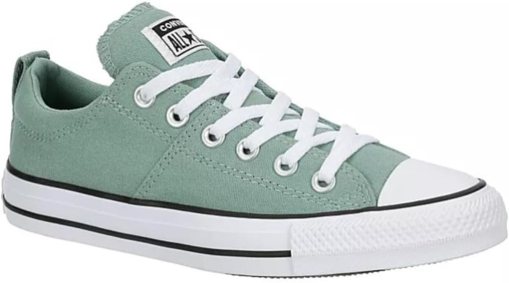 Converse Unisex Chuck Taylor All Star Madison Low Canvas Sneaker - Lace up Closure Style - Green White