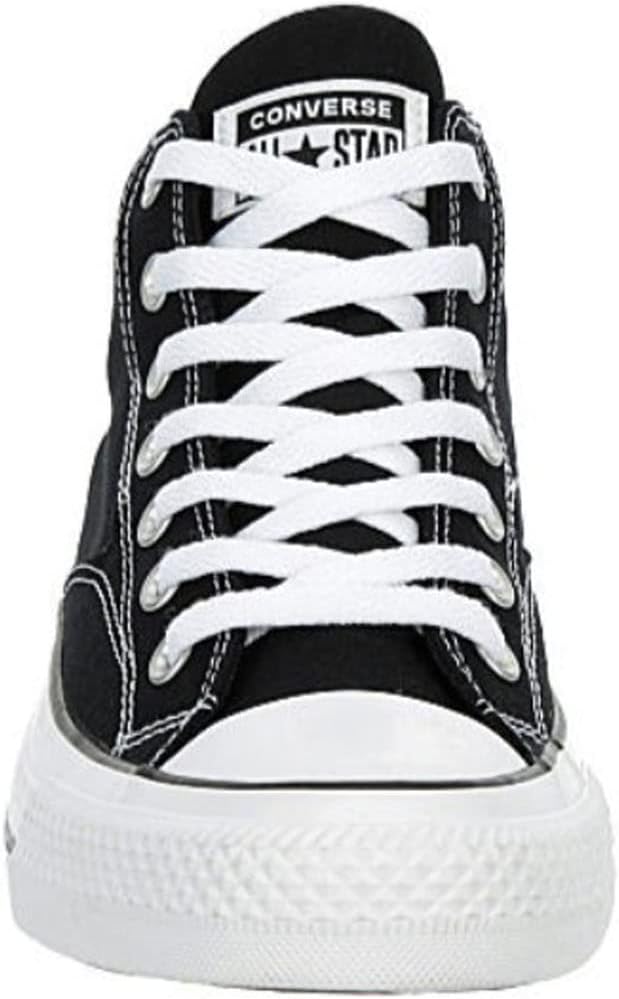 Converse Unisex Chuck Taylor All Star Malden Street Mid High Canvas Sneaker - Lace up Closure Style - Black White, 14 Women/12 Men