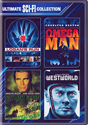 70s 4-Film Sci-Fi Collection (Logan's Run/Omega Man/Soylent Green/Westworld) (DVD)