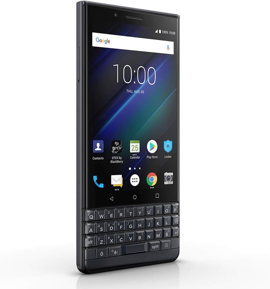 BlackBerry KEY2 LE GSM Unlocked Android Smartphone, 64GB, 13MP Rear Dual Camera, Android 8.1 Oreo (U.S. Warranty) – Slate