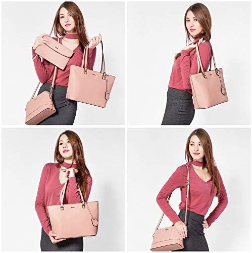 LOVEVOOK Purses for Women Fashion Handbag Set Tote Bags Shoulder Bag Top Handle Satchel Bags