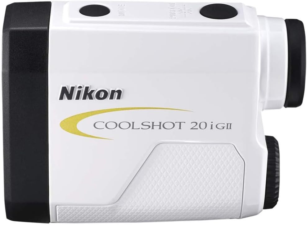 Nikon Coolshot Golf Laser Rangefinder Bundle with 3 CR2 Batteries and a Lumintrail Cleaning Cloth (20 GII & 20i GII)