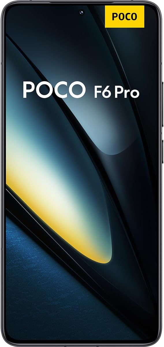 Xiaomi Poco F6 PRO 5G + 4G LTE 256GB + 12GB Global Version Unlocked 6.67" 120Hz 50Mp Triple Camera (Tmobile Mint Tello & Global) + (w/Fast Car 51W Bundle) (Black Global ROM)