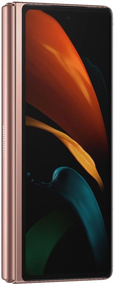 Samsung Electronics Galaxy Z Fold 2 5G | Factory Unlocked Android Cell Phone | 256GB Storage | US Version Smartphone Tablet | 2-in-1 Refined Design, Flex Mode | Mystic Bronze (Renewed)