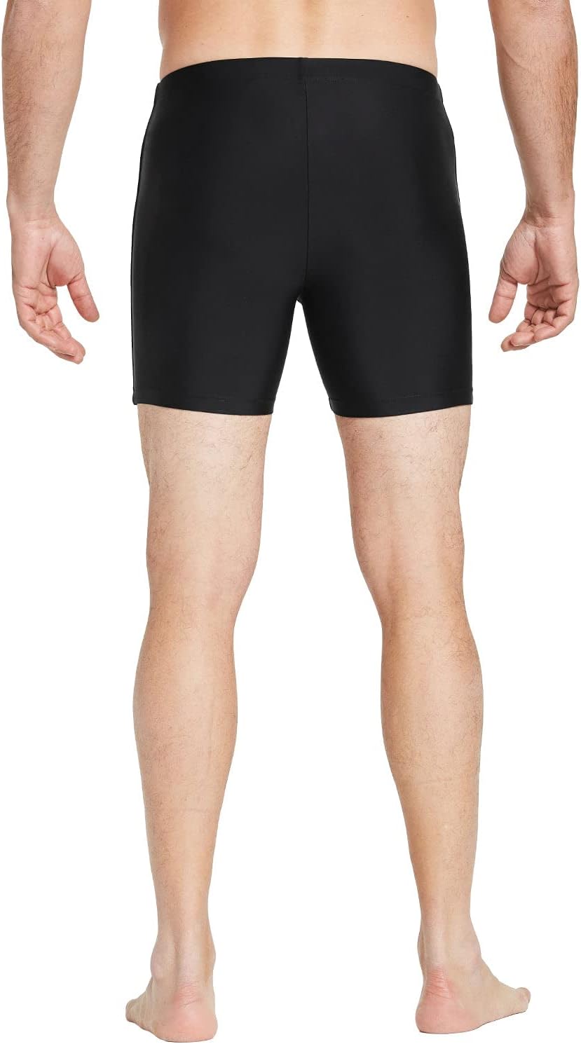 BALEAF Men's Athletic Swim Jammers Quick Dry Compression Square Leg Swim Brief Swimsuit