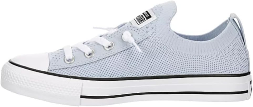 Converse Unisex Chuck Taylor All Star Shoreline Knit Sneaker - Lace up Closure Style - Light Blue White