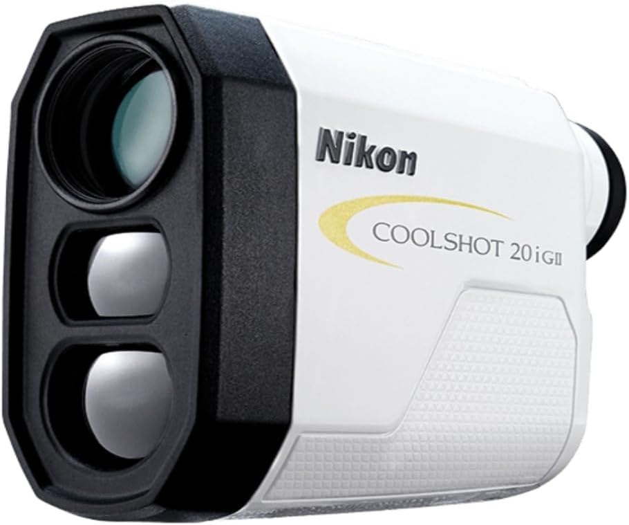 Nikon Coolshot Golf Laser Rangefinder Bundle with 3 CR2 Batteries and a Lumintrail Cleaning Cloth (20 GII & 20i GII)