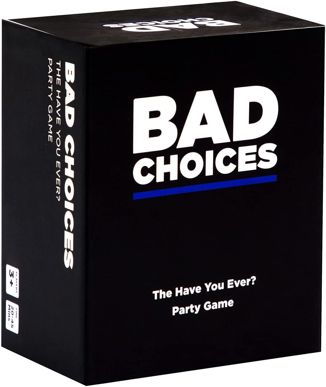 BAD CHOICES Party Game - The Have You Ever? Game - Hilarious Adult Card Game for Fun Parties and Board Games Night with Your Group