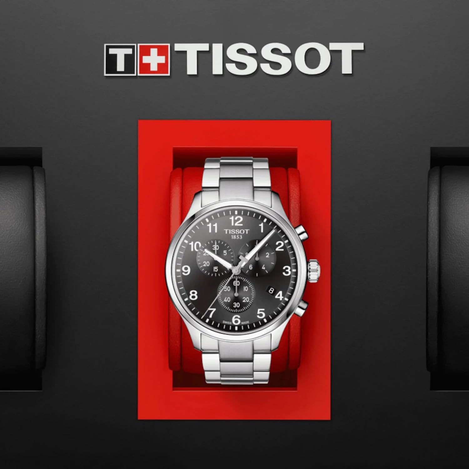 Tissot Mens Chrono XL Stainless Steel Casual Watch