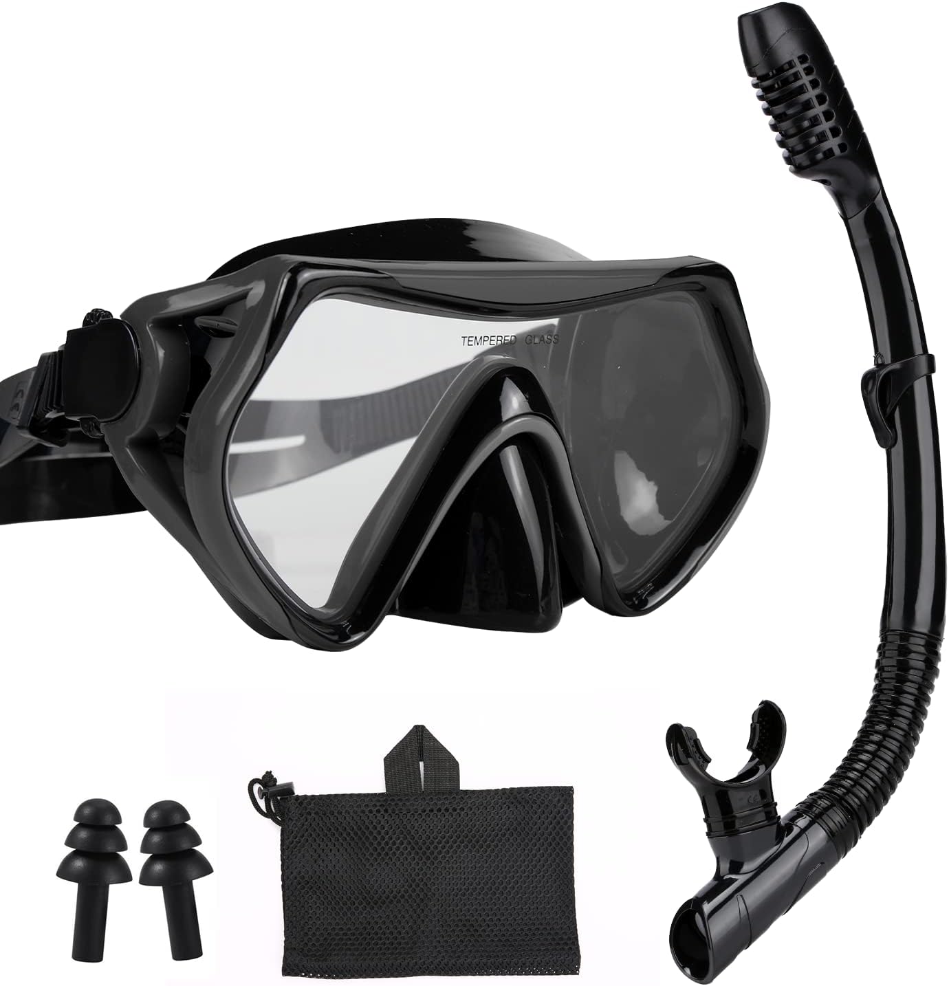 Snorkeling Gear Snorkel mask Scuba Set Scuba mask Diving mask Snorkeling Gear Swimming Goggles Snorkeling Set Swim Dive mask