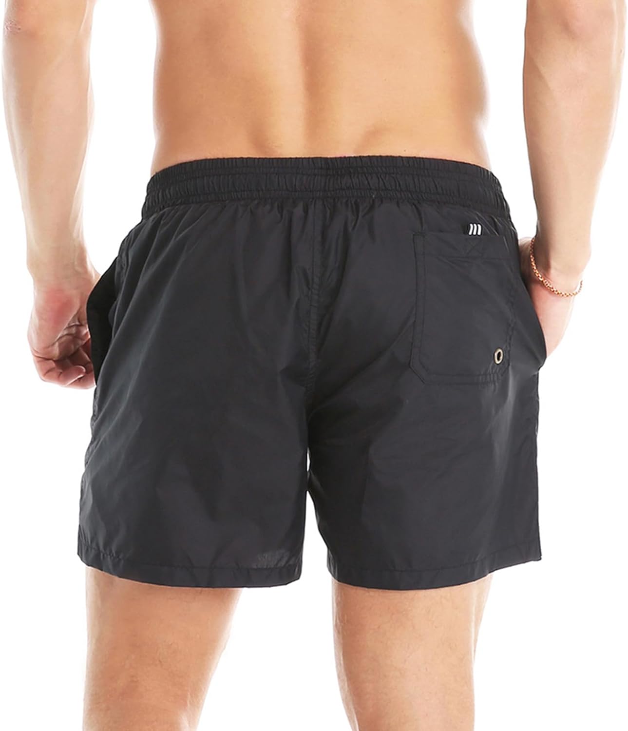 Lncropo Men's Swim Trunks Quick Dry Bathing Suits with Mesh Lining Swimwear Swim Shorts