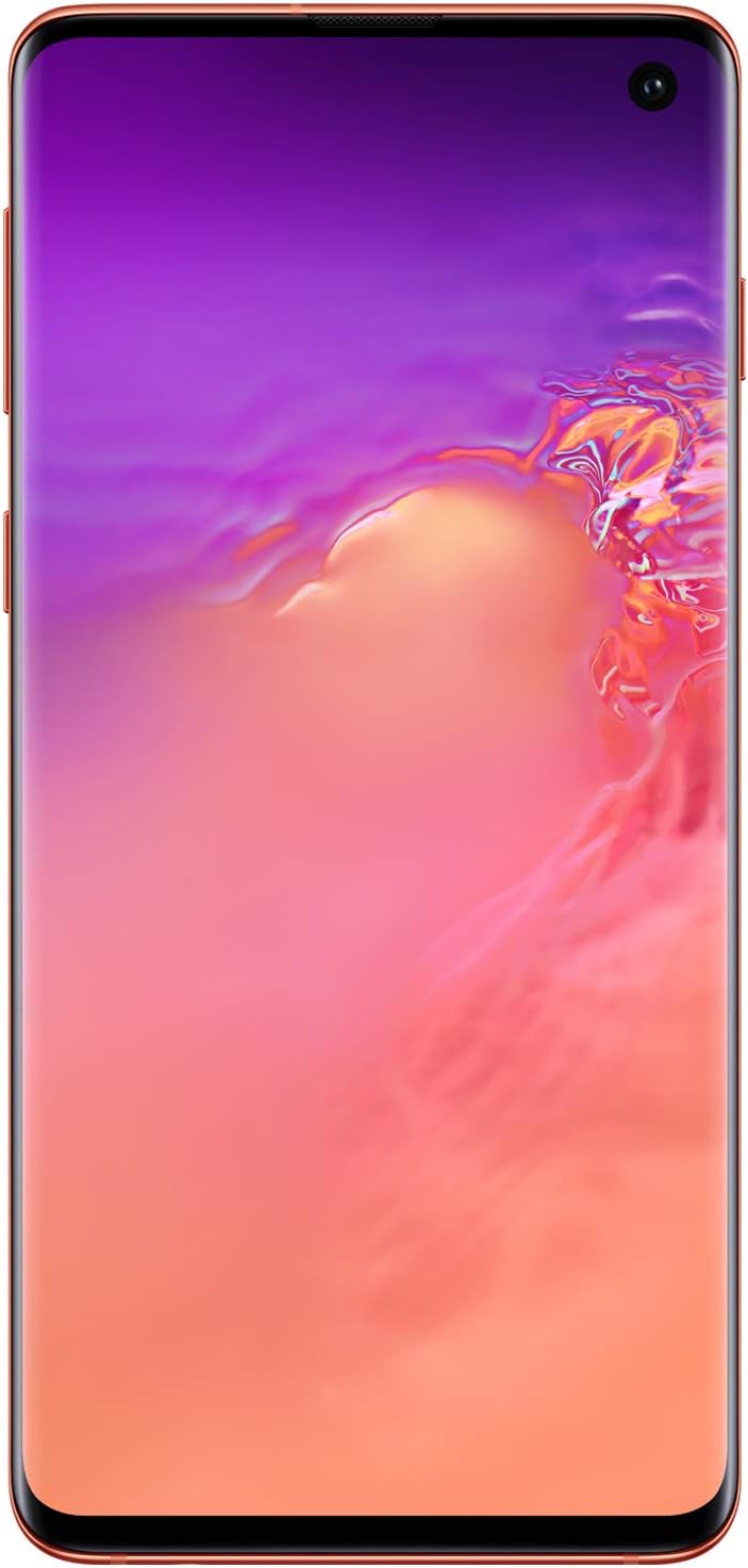 Samsung Galaxy S10 Factory Unlocked Android Cell Phone | US Version | 512GB of Storage | Fingerprint ID and Facial Recognition | Long-Lasting Battery | U.S. Warranty | Flamingo Pink