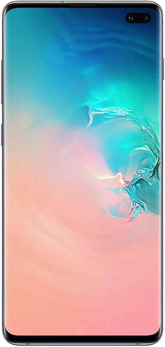 Samsung Galaxy S10+ Plus 128GB / 8GB RAM SM-G975F Hybrid/Dual-SIM (GSM Only, No CDMA) Factory Unlocked 4G/LTE Smartphone - International Version (Prism White, 128GB)