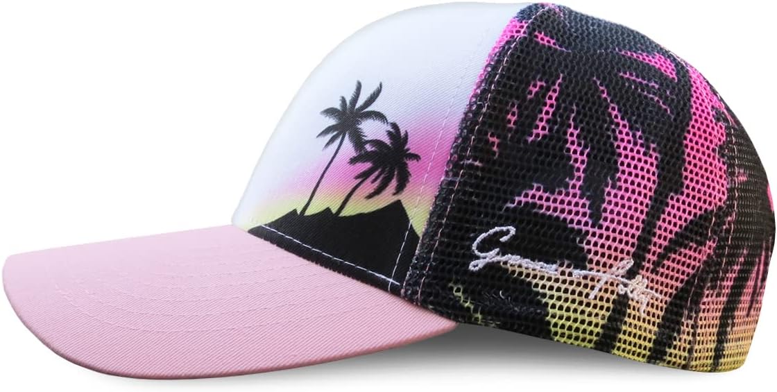 Grace Folly Beach Trucker Hats for Women- Snapback Baseball Cap for Summer