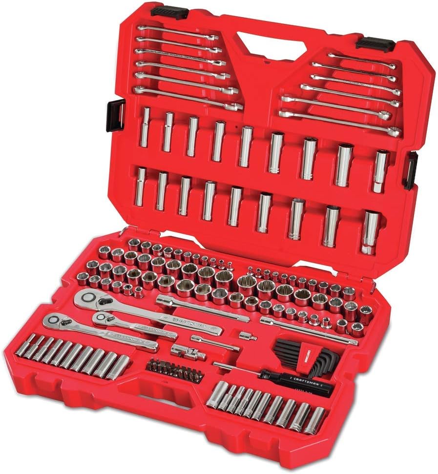 CRAFTSMAN Mechanics Tool Set, SAE/Metric, 159Piece (CMMT12025)