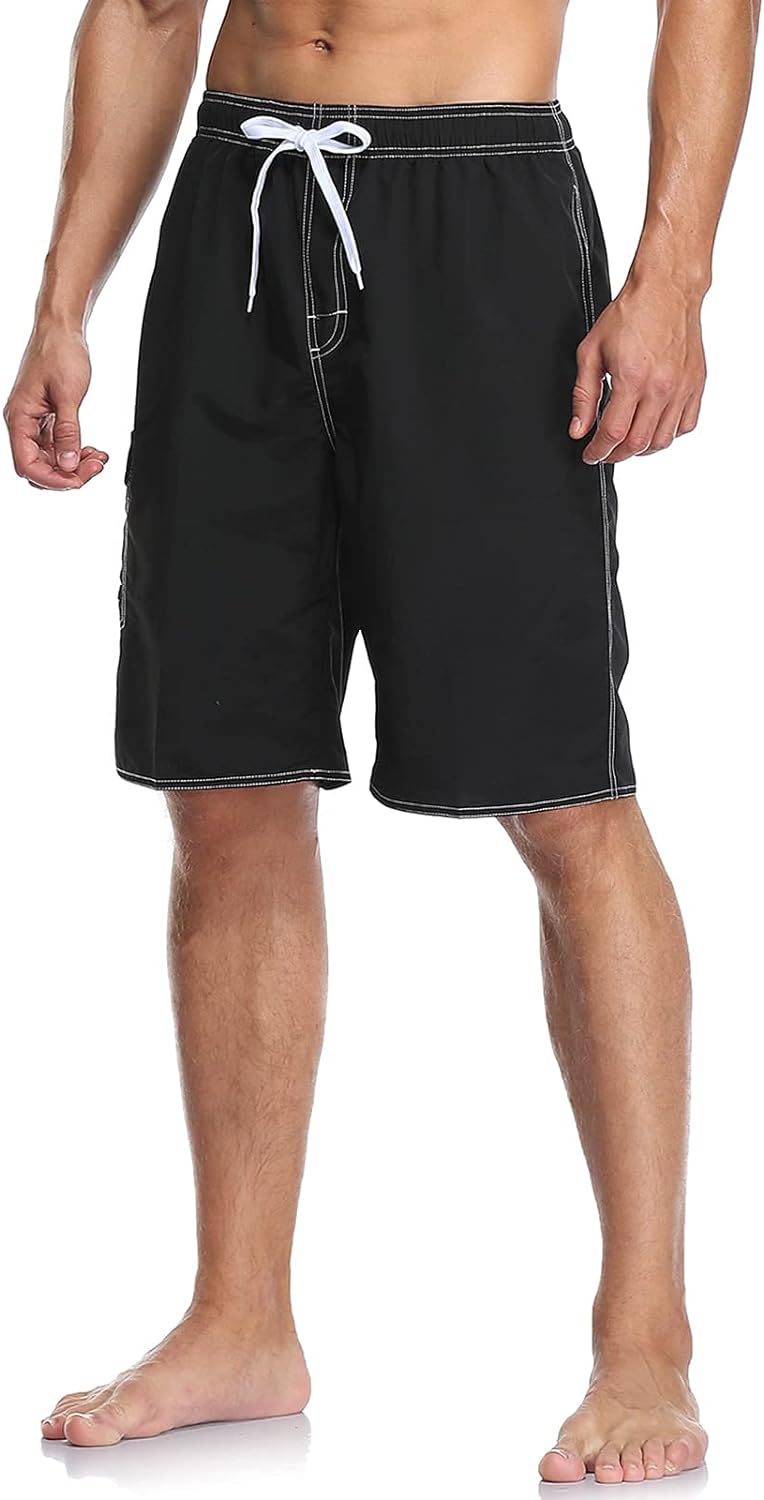 Men's Quick Dry Swim Trunks Board Shorts Swimwear Bathing Suits