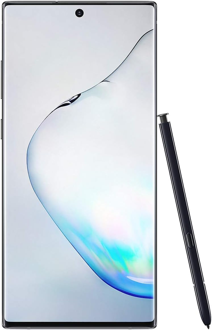 Samsung Galaxy Note 10+ Plus (5G) Single-SIM SM-N976B 256GB Factory Unlocked 5G Smartphone - International Version (Aura Black)