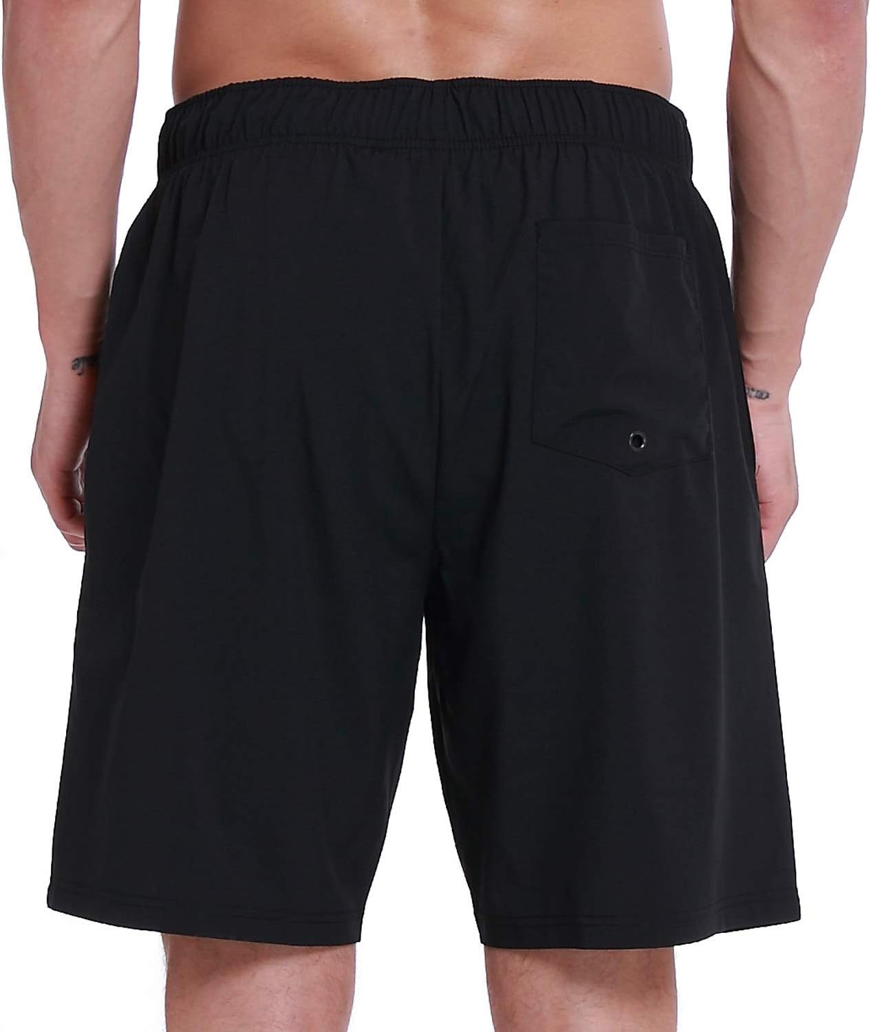 HOdo Mens Swim Trunks 9" Quick Dry Swim Shorts Bathing Suit