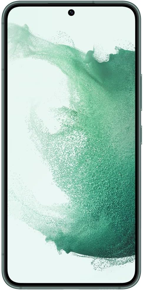 SAMSUNG Galaxy S22 5G (128GB, 8GB) 6.2" AMOLED 2X, 50MP 4K Camera, Global 5G Volte (Fully Unlocked for AT&T, Verizon, T-Mobile, Global) S901U1 (w/ 25W Charge Cube, Green)