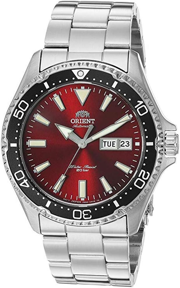 Orient Men's Kamasu Stainless Steel Japanese-Automatic Diving Watch