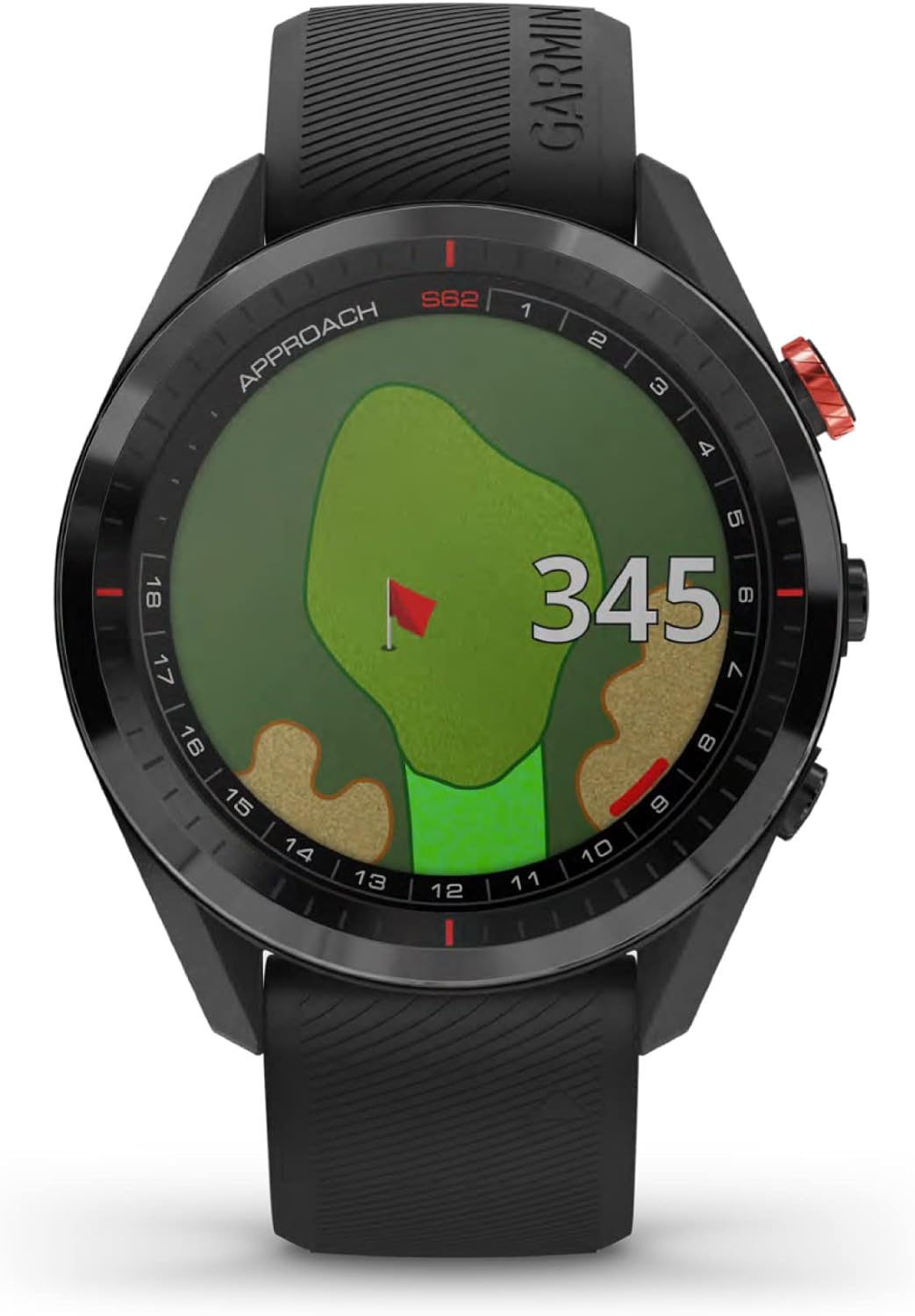 Garmin Approach S62, Premium Golf GPS Watch, Built-in Virtual Caddie