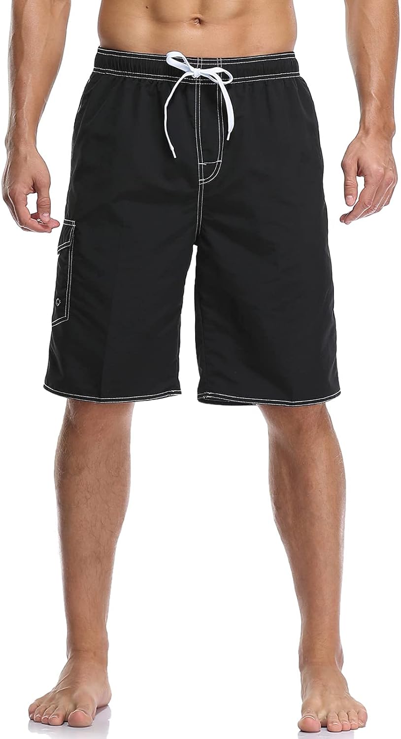 Men's Quick Dry Swim Trunks Board Shorts Swimwear Bathing Suits